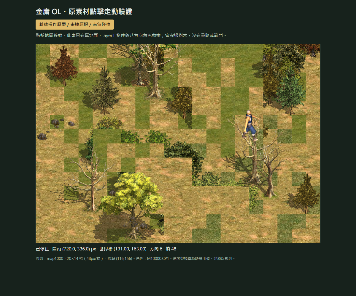 金庸原素材地圖研究畫面